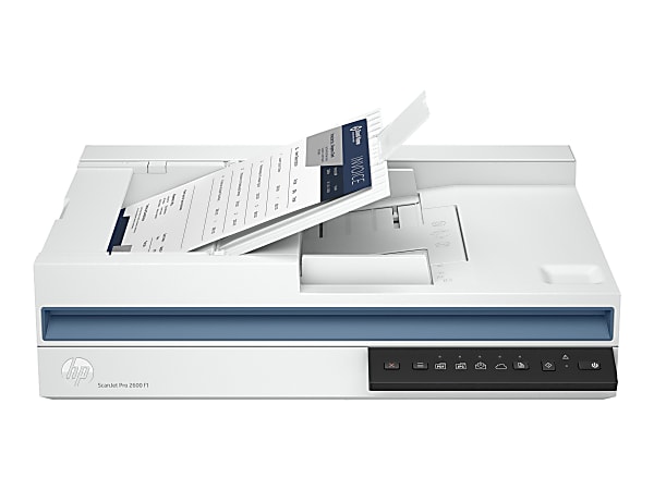 HP Scanjet Pro 2600 f1 - Document scanner - CMOS / CIS - Duplex - A4/Legal - 1200 dpi x 1200 dpi - up to 25 ppm (mono) / up to 25 ppm (color) - ADF (60 sheets) - up to 1500 scans per day - USB 2.0