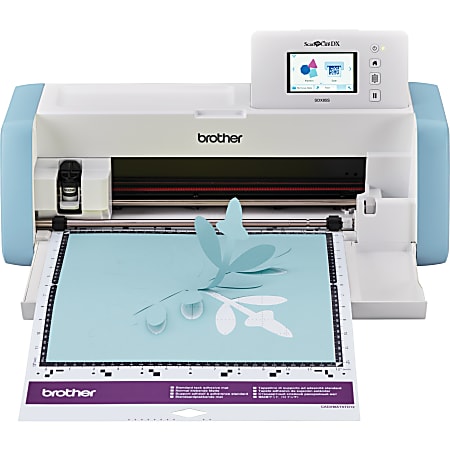 Brother® ScanNCut DX Electronic Cutting System, Sky Blue/White