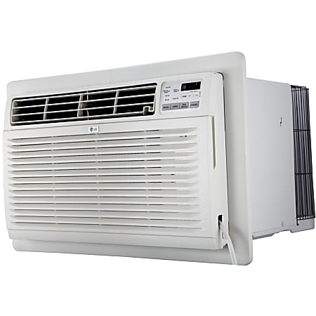 LG 10,000 BTU 230v Through-the-Wall Air Conditioner - Cooler - 2872.10 W Cooling Capacity - 440 Sq. ft. Coverage - Dehumidifier - Remote Control - Energy Star - White