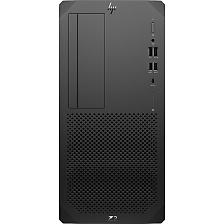 HP Z2 G5 Workstation - 1 x Intel Core i7 -  i7-10700 10th Gen 2.90 GHz - 16 GB RAM - 512 GB SSD - Tower - Black - Windows 10 Pro - NVIDIA Quadro P1000 4 GB Graphics