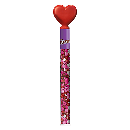 M&M’s® Valentine's Milk Chocolate Candy Heart Cane, 3 Oz