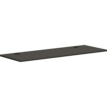 HON® Mod Worksurface, 24" x 66", Slate Teak