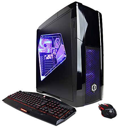 CyberPower Gamer Xtreme GXI970 Desktop PC, 7th Gen Intel® Core™ i5, 8GB Memory, 2TB Hard Drive, Windows® 10 Home, GeForce GTX 1070