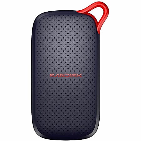 SanDisk SDSSDE31-1T00-G25 1 TB Portable Solid State Drive - External - USB 3.2 (Gen 2) Type C - 3 Year Warranty