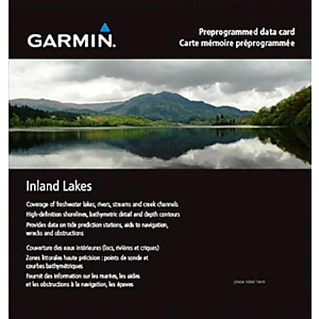 Garmin 010-C1029-00 Canada Inland Lakes - British Columbia Digital Map