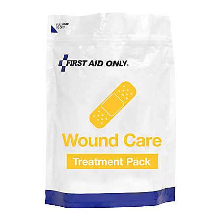 First Aid Only Wound Care Treatment Pack Refill, White
