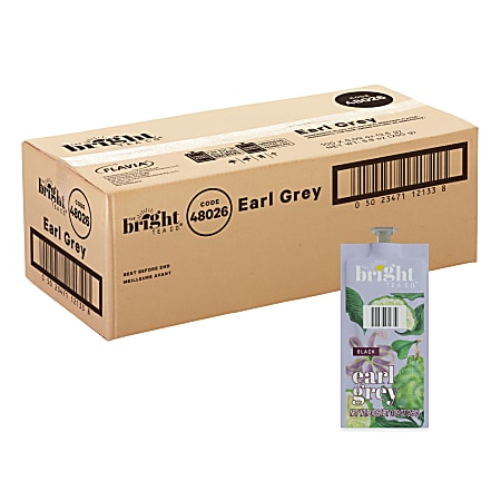 The Bright Tea Co.™ Earl Grey Tea, Single-Serve Freshpacks, 0.25 Oz, Box Of 100
