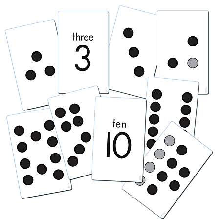 Sensational Math 38-Piece Subitizing Activity Cards, Grades K-1