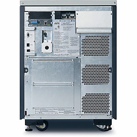APC Symmetra LX 4kVA Scalable to 8kVA N+1 - Power array - AC 208/240 V - 4000 VA - Ethernet 10/100 - output connectors: 1 - 13U - black, silver
