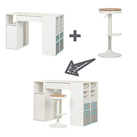 Crea counter sales height craft table