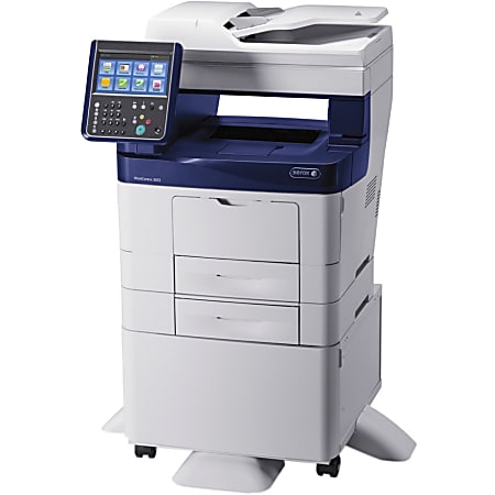 Xerox® WorkCentre® Monochrome Laser All-In-One Printer, Copier, Scanner, Fax, 3655