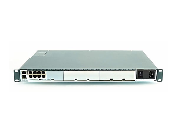 Lantronix SLC 8000 - Console server - 8 ports - RS-232, 1GbE - 1U - rack-mountable