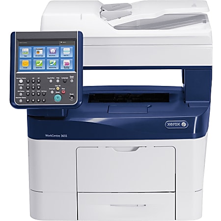Xerox WorkCentre 3655 Laser Multifunction Printer - Monochrome - Plain Paper Print - Desktop