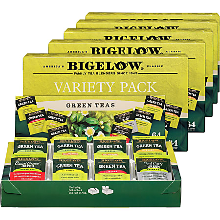 Bigelow Assorted Flavor Tray Pack Tea Bag - 384 / Carton