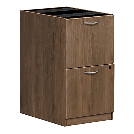 HON® Foundation 21-3/4"D Vertical 2-Drawer File Cabinet, Metal, Pinnacle