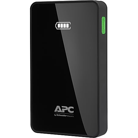 APC by Schneider Electric Mobile Power Pack, 10000mAh Li-Polymer, Black