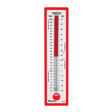 Learning Resources® Demonstration Thermometer, Grades 1-6
