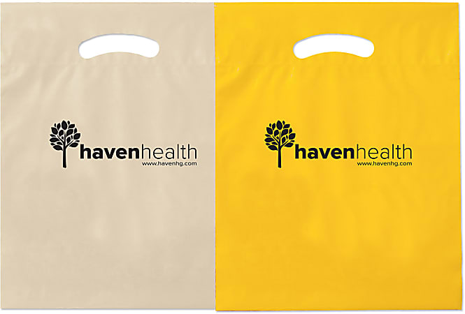 Personalised plastic shopping bags best sale