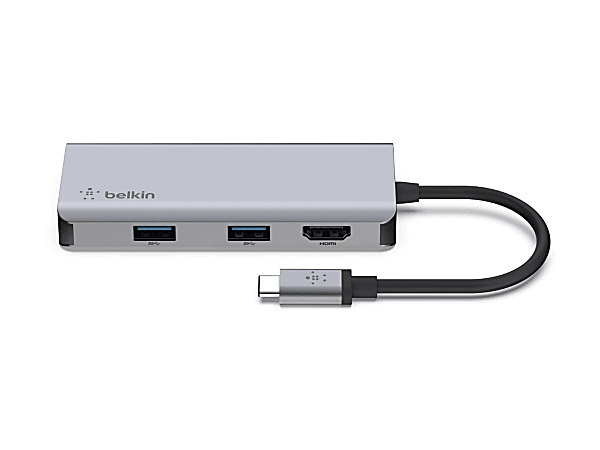 Belkin CONNECT USB-C 5-in-1 Multiport Hub - Docking station - USB-C - HDMI