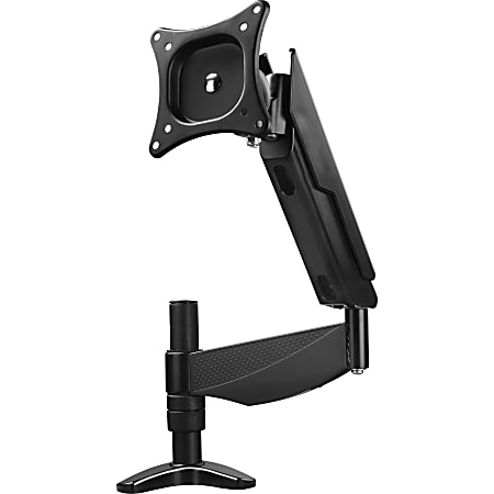 AVF Desk Mount for Monitor, TV - Black - Height Adjustable - 1 Display(s) Supported - 35" Screen Support - 19.84 lb Load Capacity - 75 x 75, 100 x 100, 200 x 100, 200 x 200