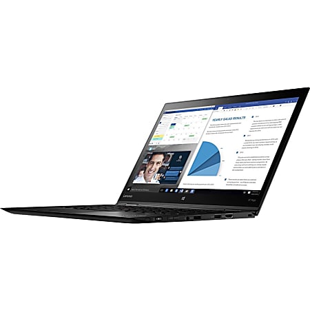 Lenovo™ ThinkPad® X1 Yoga 2-in-1 Laptop, 14" Touch Screen, Intel® Core™ i7, 8GB Memory, 256GB Solid State Drive, Windows® 10 Pro