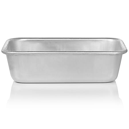 Oster Baker s Glee Aluminum Rectangle Loaf Pan 9 x 5 316 Silver