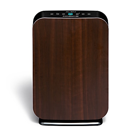 Alen BreatheSmart 75i Pure True HEPA Air Purifier, 1,300 Sq. Ft. Coverage, 27”H x 18-1/2”W x 11-1/2”D, Espresso