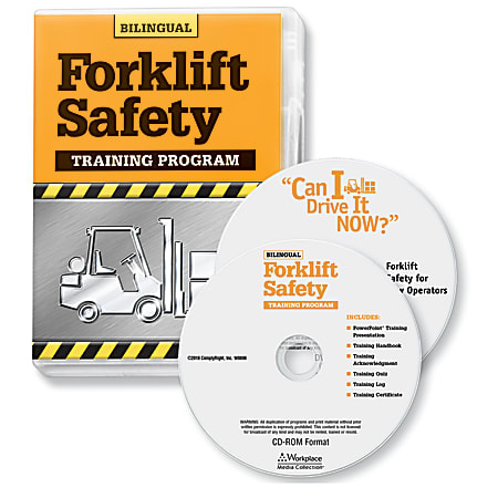 ComplyRight™ Forklift DVD/CD-ROM Bilingual Training Kit