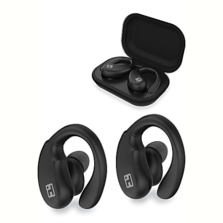 iHome XT-33 True Wireless Bluetooth® In-Ear Earbuds, Black