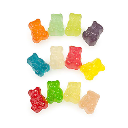 Albanese Confectionery Gummies, Assorted Mini Gummy Bear Cubs, 5-Lb Bag