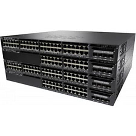 Cisco Catalyst WS-C3650-24PD Layer 3 Switch - 24 Ports - Manageable - 10/100/1000Base-T - 3 Layer Supported - WSC365024PDE