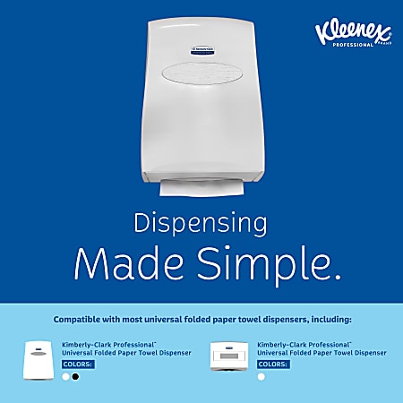 Kleenex Scottfold Asciugamani Carta Multifoglio 13253: Maxi Confezione 3.000 Pezzi Con Assorbenza Rapida Per Ufficio - 3
