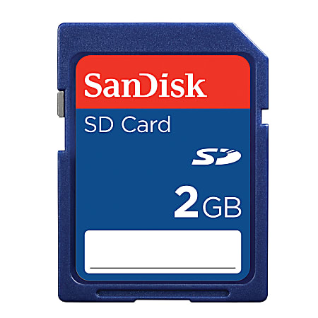 SanDisk® Secure Digital™ Memory Card, 2GB