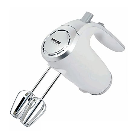 Better Chef 5-Speed Hand Mixer, White