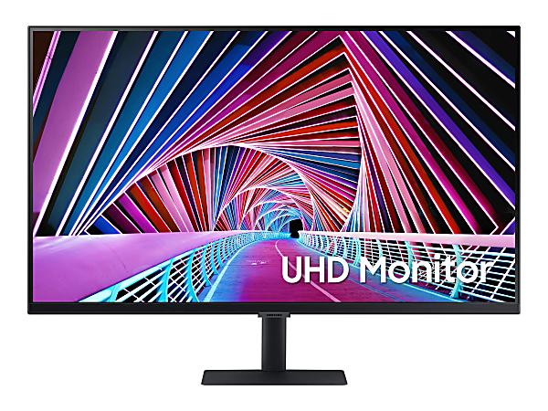 Samsung S32A704NWN - LED monitor - 32" - 3840 x 2160 4K @ 60 Hz - VA - 300 cd/m² - 2500:1 - HDR10 - 5 ms - HDMI, DisplayPort - black