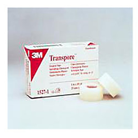 3M Transpore Tape, 1" x 10 Yd (2.5 cm x 9.14 m)