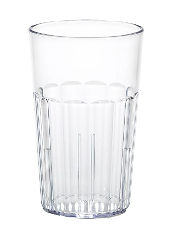 Cambro Newport Styrene Tumblers, 14 Oz, Clear, Pack