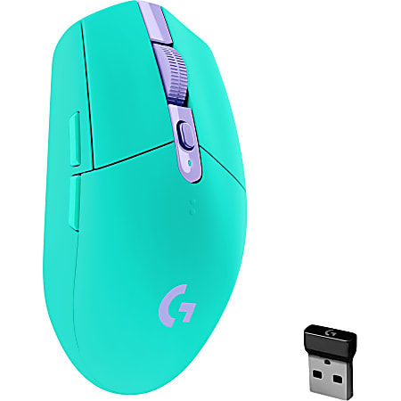 Globus Hørehæmmet solopgang Logitech G305 LIGHTSPEED Wireless Gaming Mouse Optical Wireless 2.40 GHz  Mint USB Type A 12000 dpi 6 Programmable Buttons - Office Depot