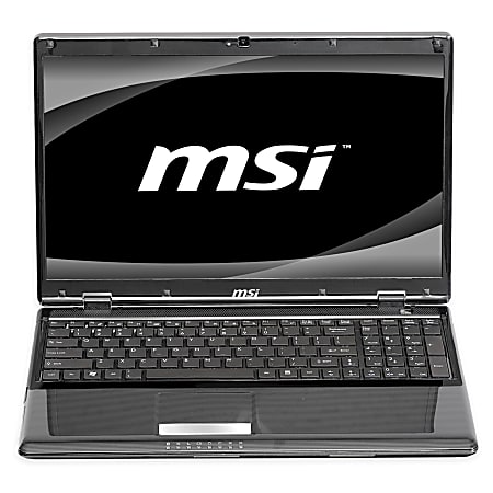MSI™ A6200-021US 15.6" Widescreen Notebook Computer With Intel® Core™ i5-430M Processor With Turbo Boost Technology