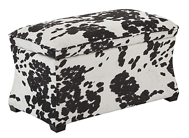 Ave Six Hourglass Storage Ottoman, Udder Madness
