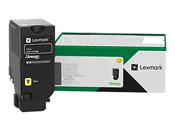 Lexmark - Extra High Yield - yellow - original - toner cartridge LCCP, LRP - for Lexmark CS735de