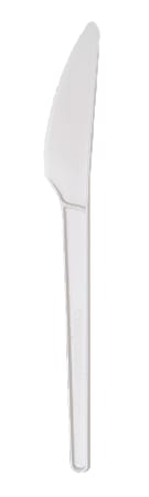 Highmark® ECO Compostable Knives, 6-1/2", White, Pack Of
