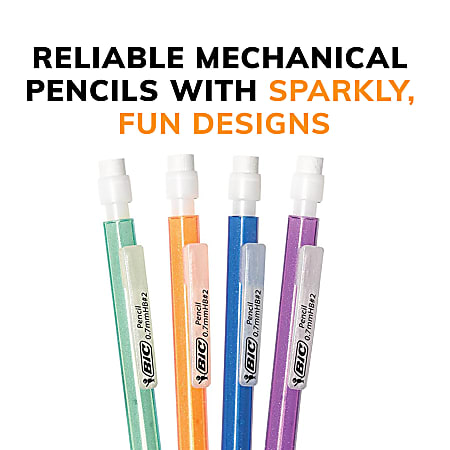 BiC Mechanical Pencils, 0.9 mm, Assorted Barrel Colors - 24 count