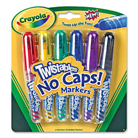 Crayola® Twistables® Markers, Pack Of 6