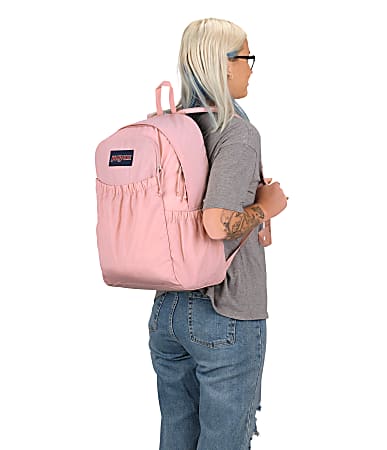 JanSport Slouch Pack With 15 Laptop Pocket Misty Rose Office Depot