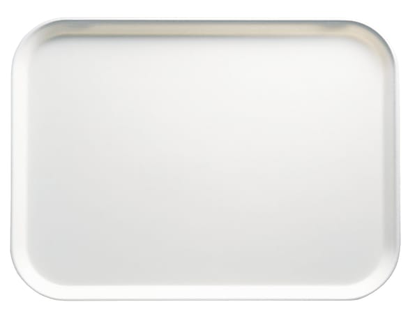 Cambro Camtray Rectangular Serving Trays, 14" x 18", White, Pack Of 12 Trays