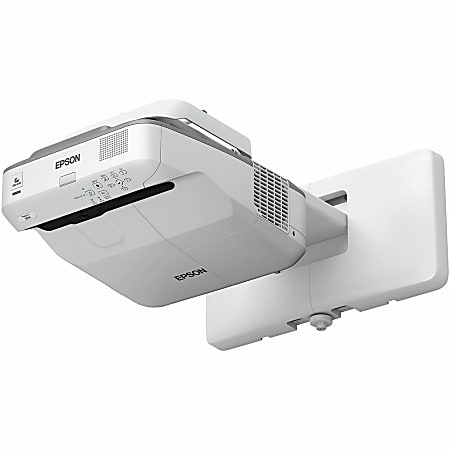 Epson PowerLite 685W Ultra Short Throw LCD Projector - 16:10 - 1280 x 800 - Rear, Front - 5000 Hour Normal Mode - 10000 Hour Economy Mode - WXGA - 3500 lm - HDMI - USB
