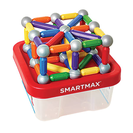 SmartMax Build XXL 70-Piece Magnetic Building Set, Multicolor