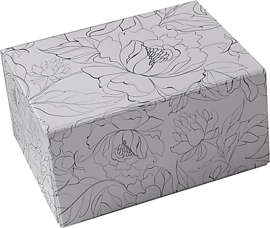 Storage Box, Floral, 3 PK