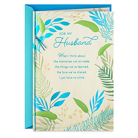 Hallmark Father's Day Card for Husband (So Lucky I Married You)